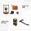 Set Mini Campeggio Con Sospesa, Resina, Cibo 8