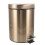 5L Bac À Ordures À Pédale Acier Inoxydable, Usage Maison, Marron 1