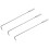 3Pcs Ferramenta De Para E Externa, Atiçador 7