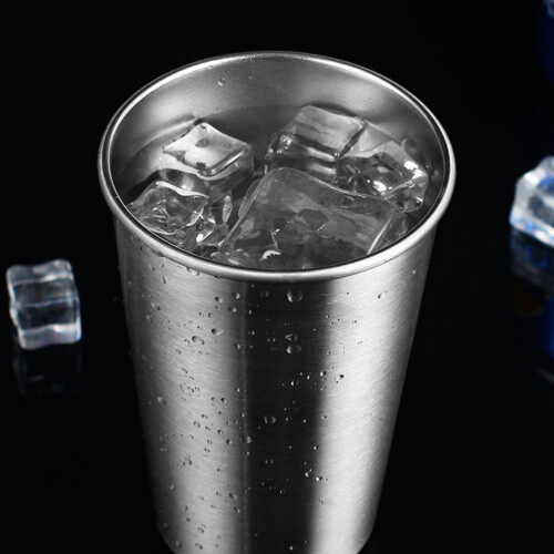 4 Unidades 500 Ml Aço Inoxidável Para 2
