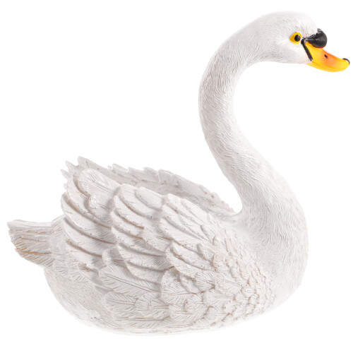 estátua de cisne para decoração de 2