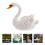 estátua de cisne para decoração de 9