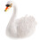 estátua de cisne para decoração de 5