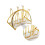 Water Cup Draining Rack Glass Holder With Tray 5