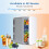 ELECWISH Portable Mini Fridge 10L Tabletop Ice Box Cooler 2