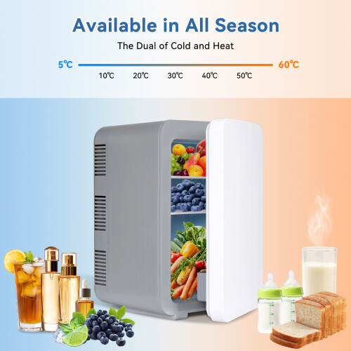 ELECWISH Portable Mini Fridge 10L Tabletop Ice Box Cooler 1