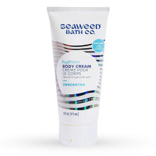 Seaweed Bath Co. Crema Idratante Corpo, Senza Profumo, 6 Once, Lozione Nutriente per Pelle Secca, con Alga Sostenibile