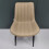 Living And Home 2Pcs Taupe Brown PU Leather Upholstered Dining Chairs 3