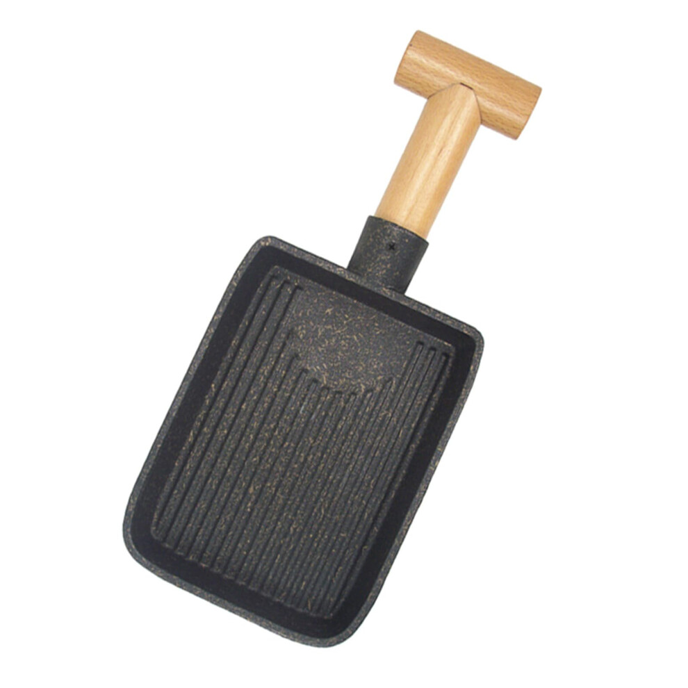 Nonstick Grill Plate Family Size, Ergonomic Handle Shovel Pan, Indoor Stovetop Compatible, Outdoor Camping Cookware-image-OPC-PKVDPPX-NEW