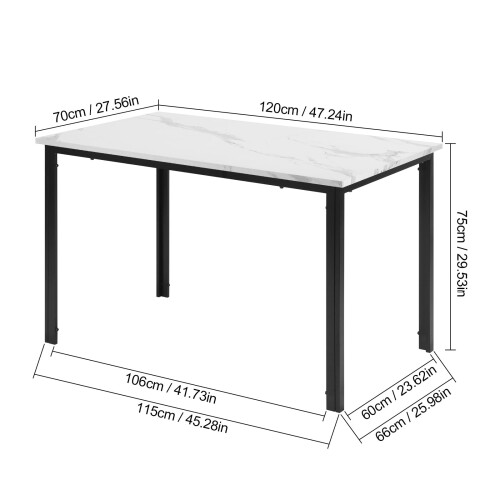 Dining Table, 120x70cm Dining Table 1
