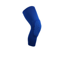 Knee Protectors Kids/Youth Honeycomb Compression Knee Pads Guard For Basketball Football Volleyball Cycling Blue YM 1Pcs