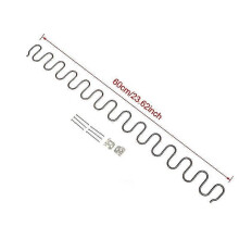 (60 cm) 2 kpl sohvan ja tuolin jousien vaihto, huonekalujouset klipseineen, 45 cm 50 cm 60 cm 65 cm