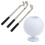 Mini-Desktop-Golfball-Stifthalter mit 3 7