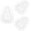 3-teiliges melonenformungs-set für ginseng- , transparent 2