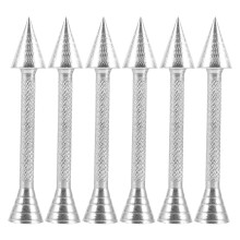 6St Cake Flower Cones: Decoratie Spijkers - Aluminium Houders