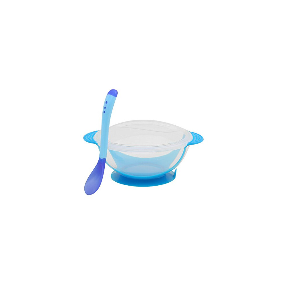 Baby Sucker Bowl Temperature-Sensitive Spoon For Infant Training Newborn Bowl Spoon Baby Feeding Bowl