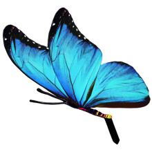 Simulationsschmetterling Mit Stab Acryl Gartendekoration Schild