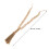 2 handstrick gardinenband mit holzperlen 11