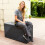Anthracite 280L Garden Plastic Storage Box 8