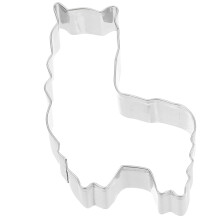 ausstechform alpaka für , fondant, teig – backzubehör