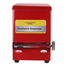 Edelstahl Zahnstocher Aufbewahrungsbox Retro Stil Zahnstocher Halter