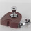 -kaffeetamper mit flacher basis, profi- -modell 4