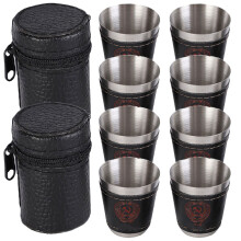 2 sets weinbecher, campingbecher für picknick