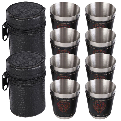 2 sets weinbecher, campingbecher für picknick