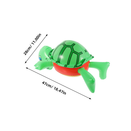 2 Schildkrötenballon Geschenk Pvc Aufblasbares Kind 1
