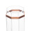 2 tragbares transparentes zigarrenhumidor-rohr, luftdicht 8