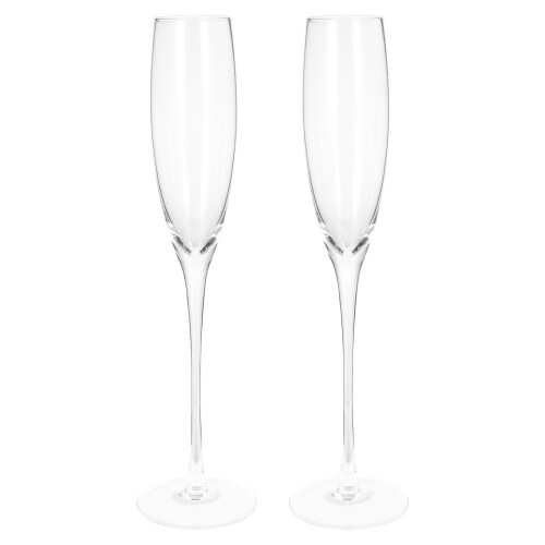 2 Kristallkelche Sektgläser Rotweingläser Transparent