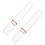 2 tragbares transparentes zigarrenhumidor-rohr, luftdicht 1