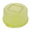 Green Plastic Cake Container Portable Reusable Dessert Carrier 10