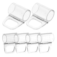 24Pcs Roller Shade Parts Transparent Easy Install Cordless Blind Clips