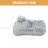 2pcs Resin Mourning Tombstone Cemetery Prop 10