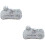 2pcs Resin Mourning Tombstone Cemetery Prop 8