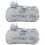 2pcs Resin Mourning Tombstone Cemetery Prop 7