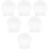 6Pcs Transparent Crystal Trophy Award Prize Accessory 10