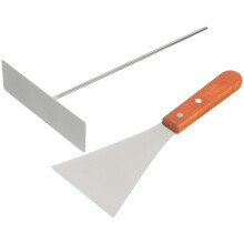 1 Set Stainless Steel Crepe Spreader Pancake