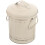 metal ash bucket with lid for home compost or kitchen storage 5