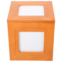 2Pcs Wooden Photo Box Frame Picture Frame Souvenir Box