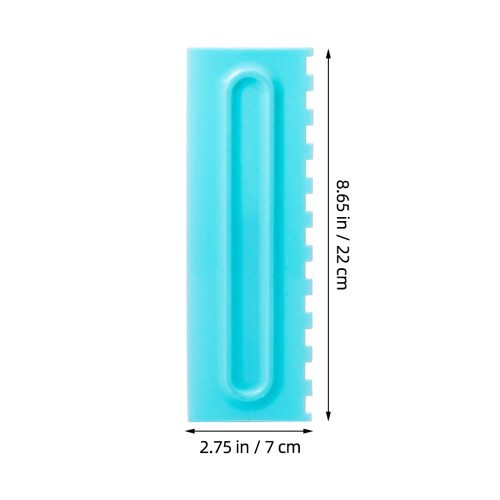 9pcs Cake Smoother Comb Tool for Buttercream Icing 1