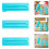 9pcs Cake Smoother Comb Tool for Buttercream Icing 10