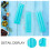 9pcs Cake Smoother Comb Tool for Buttercream Icing 7