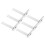 Alarm Key Replacement Silver Iron 6pcs 9