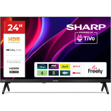 Sharp 24-inch HD Frameless LED Smart TV - TiVo OS | Model: 24HE2345K (HE Series)