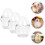 3Pcs Glass Egg Shape Pudding Cups For Baking And Parties 5