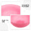 3pcs Round Plastic Wash Basin Portable for Face Dishes Laundry 8