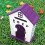 Stile Pastorale Uccelli Design Creativa Viola 3