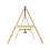 Rebo Premium Double Garden Swing for Kids - Flex Navy Blue 4